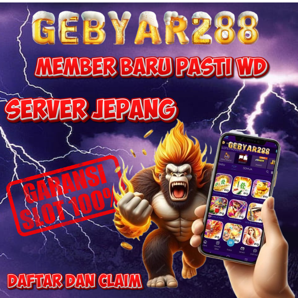 GEBYAR288 Situs Slot Online Mudah Jackpot Setiap Hari